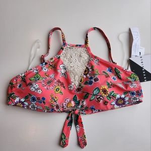 Vera Bradley Reversible Halter Bikini Top